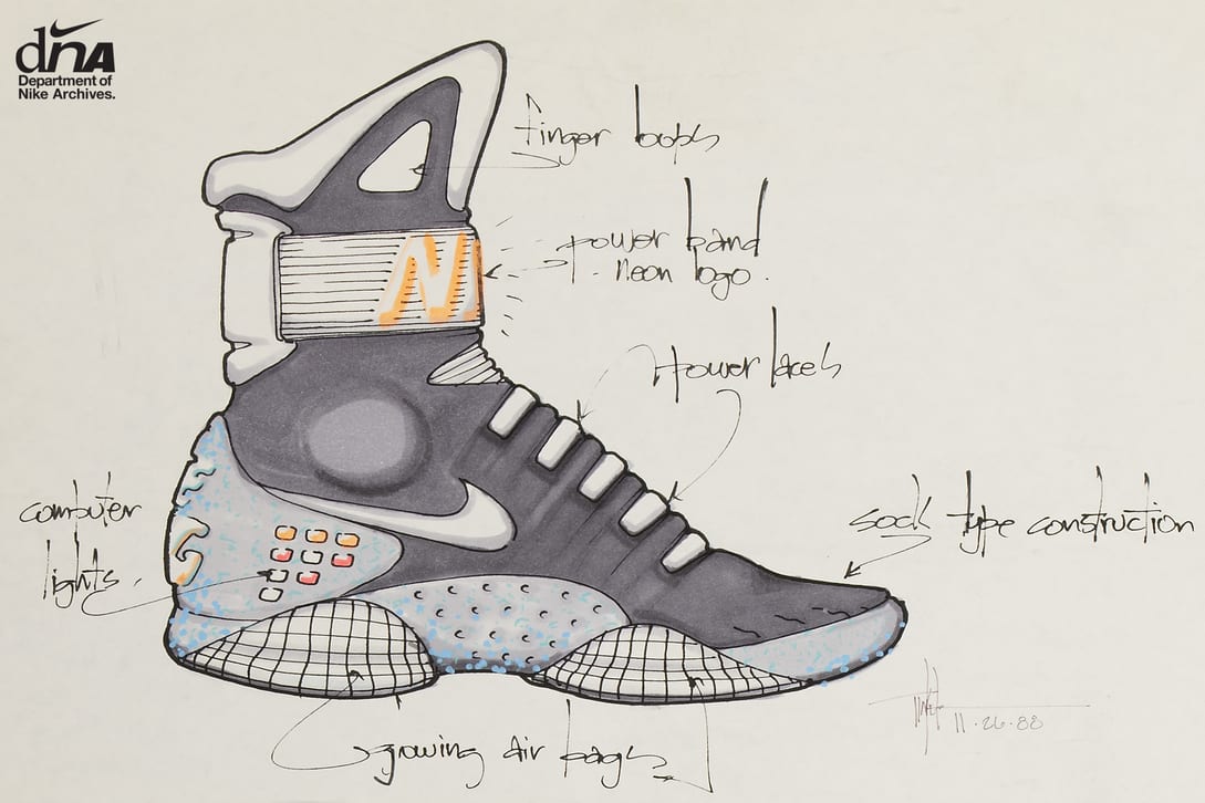 L heritage sneakers l evolution de la Nike Air Mag. Nike FR